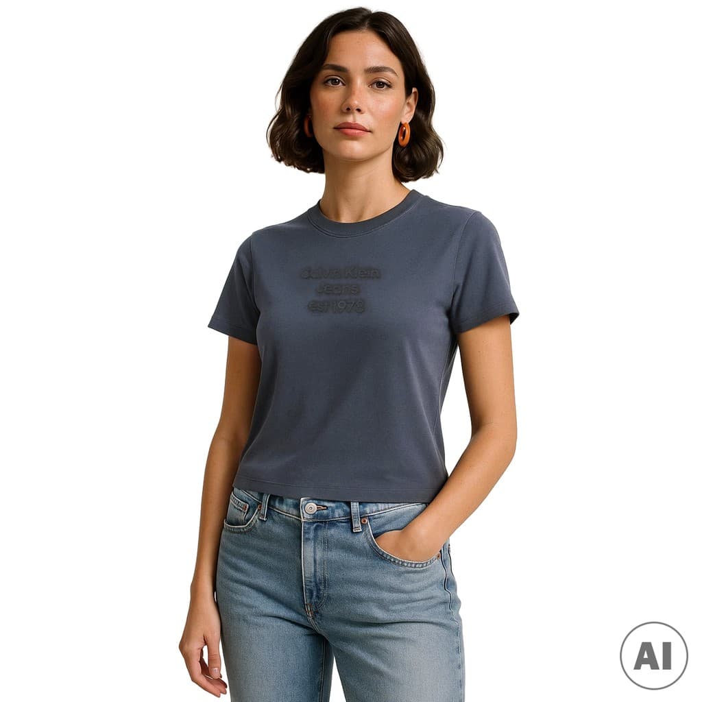 CALVIN KLEIN — T-Shirt Corta, Da Donna