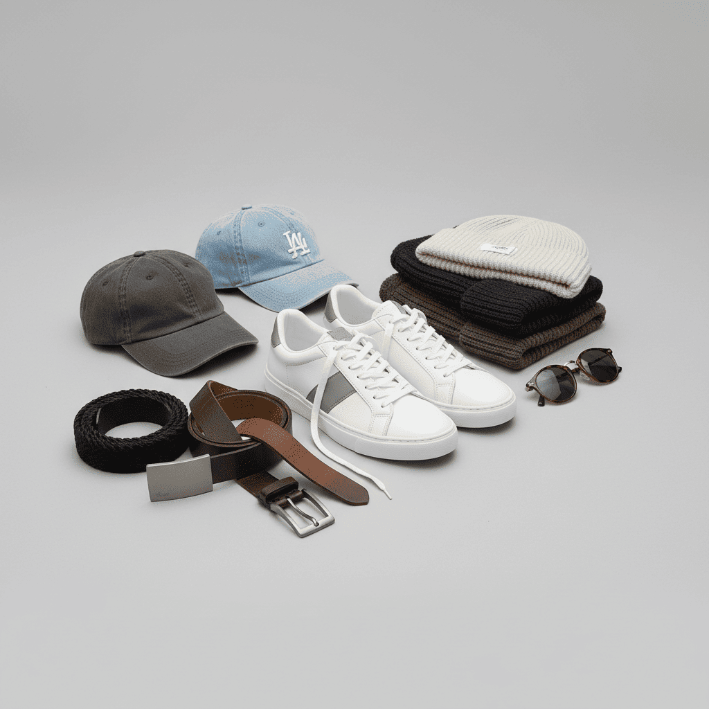 Accessori uomo OVEYA – cappellini, cinture e calze