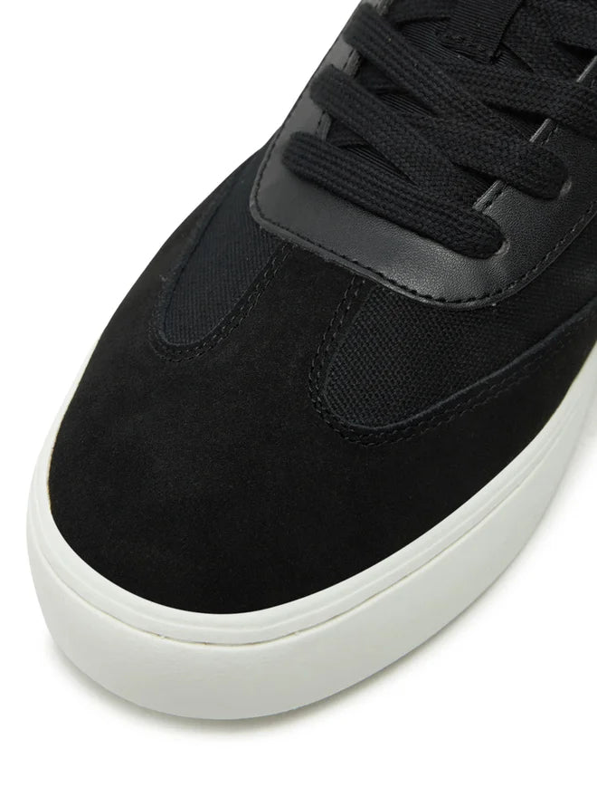 Sneakers Calvin Klein Jeans Classic Cupsole Low Mix nere – dettaglio puntale e materiali