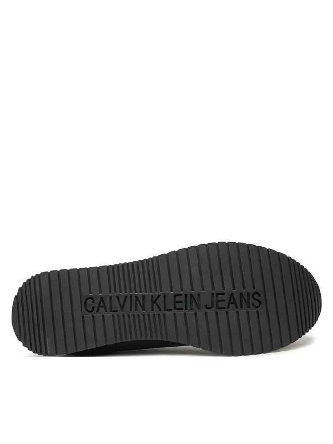 Calvin Klein Jeans Retro Runner Iconic nere – suola in gomma con logo
