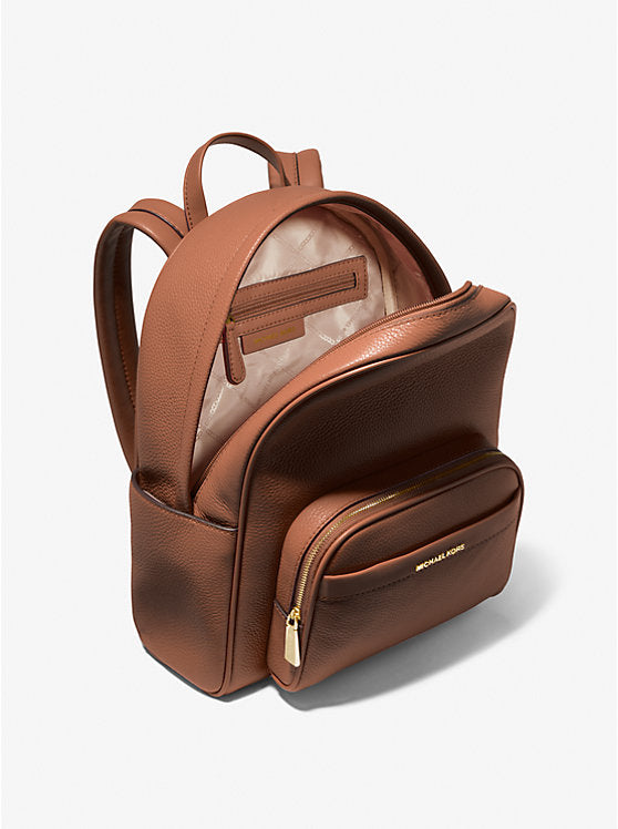 Interno dello zaino Michael Kors Bex medio in pelle color cuoio